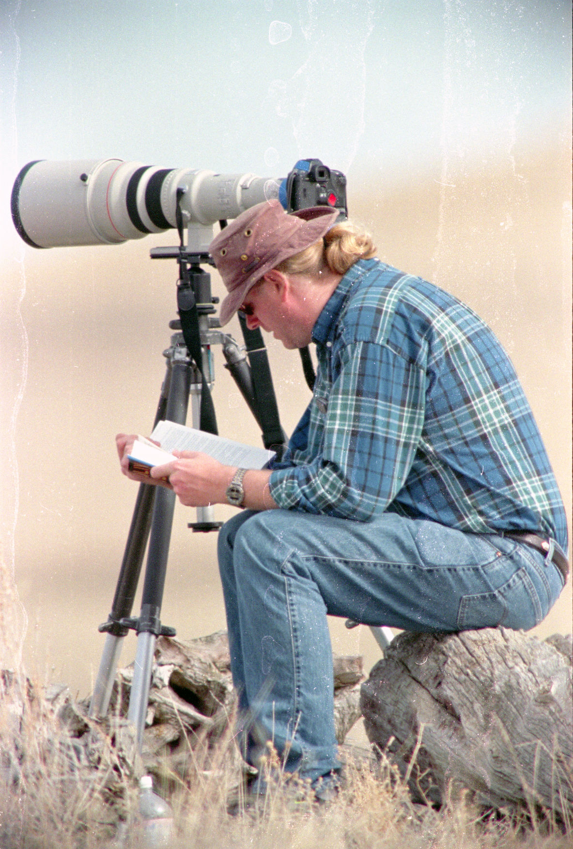 Press photographer, April 2, 1996